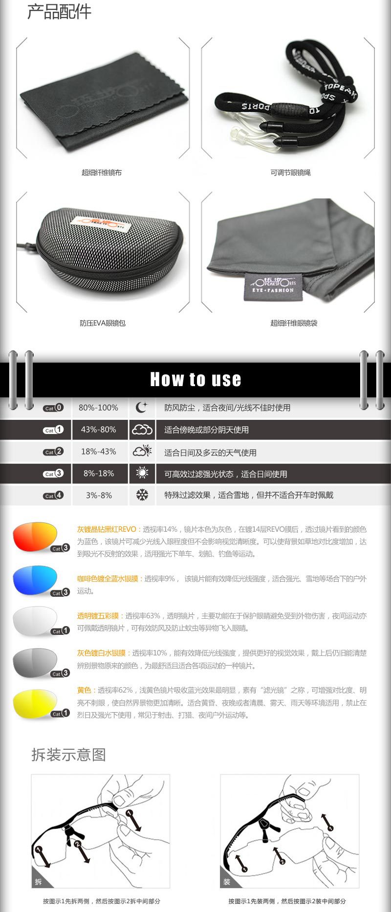 臻选户外骑行护目新标配 拓步（Topeak Sports）TSR901太阳镜全面解析